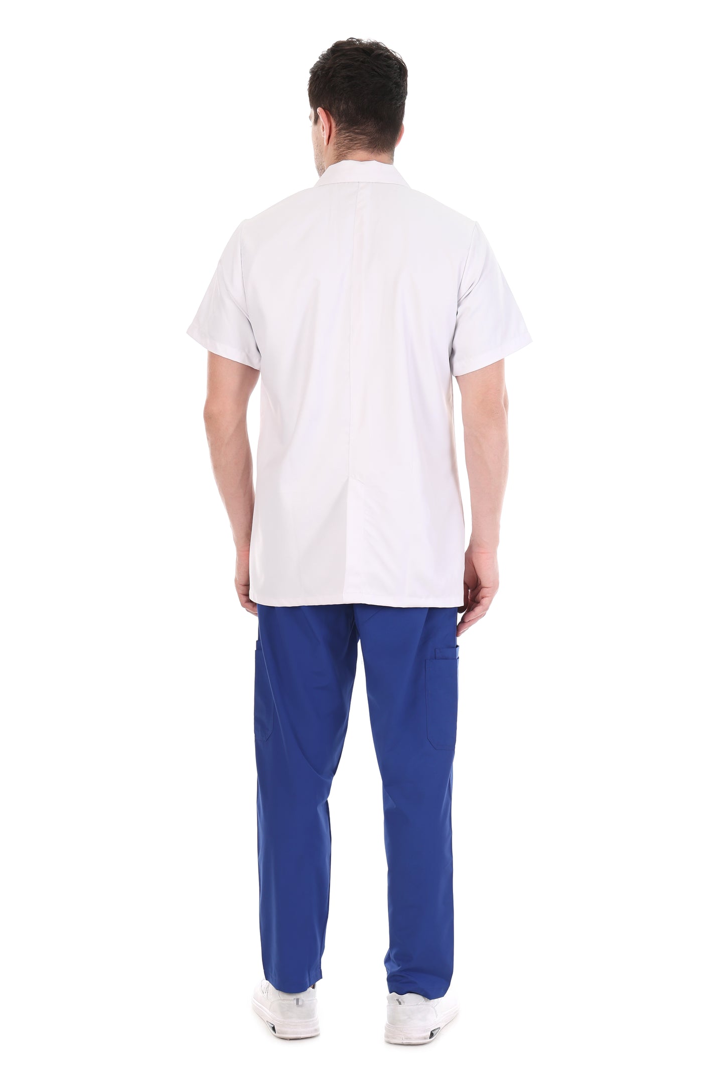 Safe Drapes Men's Professional Short Sleeve Lab Jacket