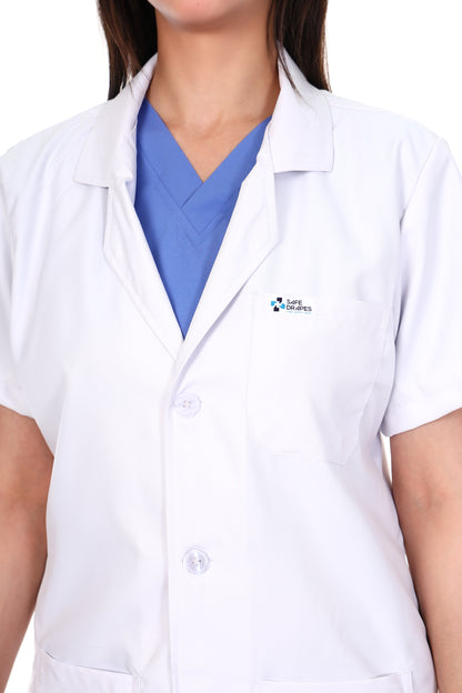 Safe Drapes Women's Professional Short Sleeve Lab Jacket